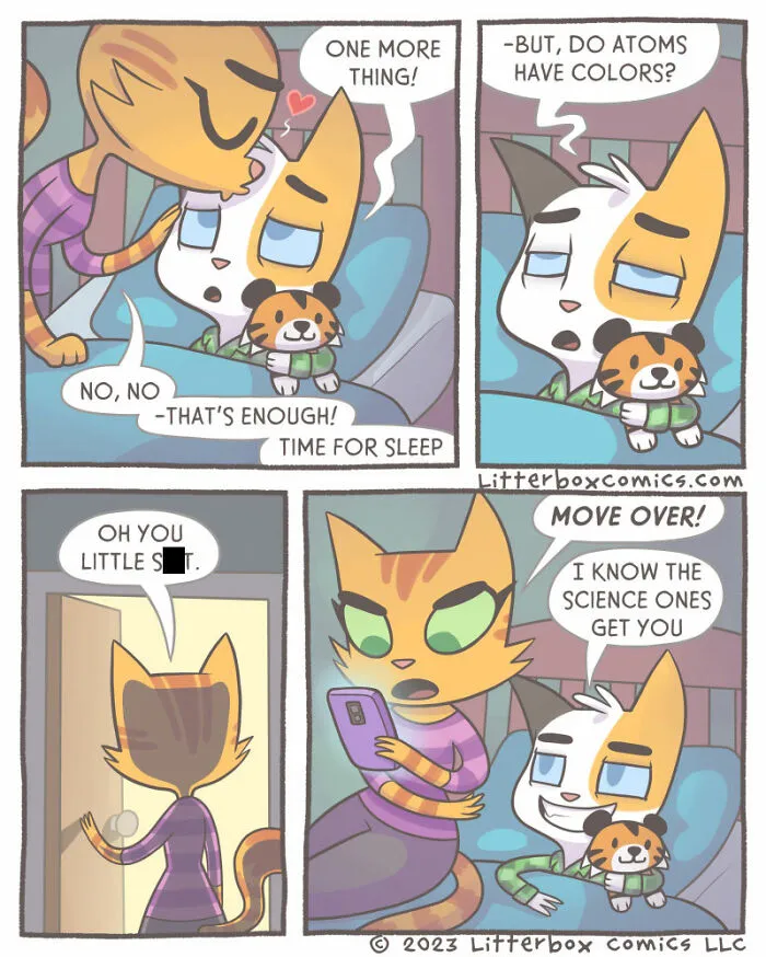 Capturing The Chaos Of Family Life In My Latest Cat Comics (20 New Pics)