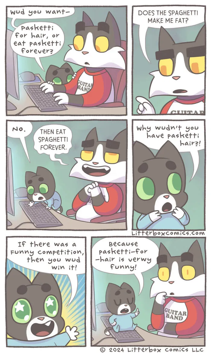 Capturing The Chaos Of Family Life In My Latest Cat Comics (20 New Pics)