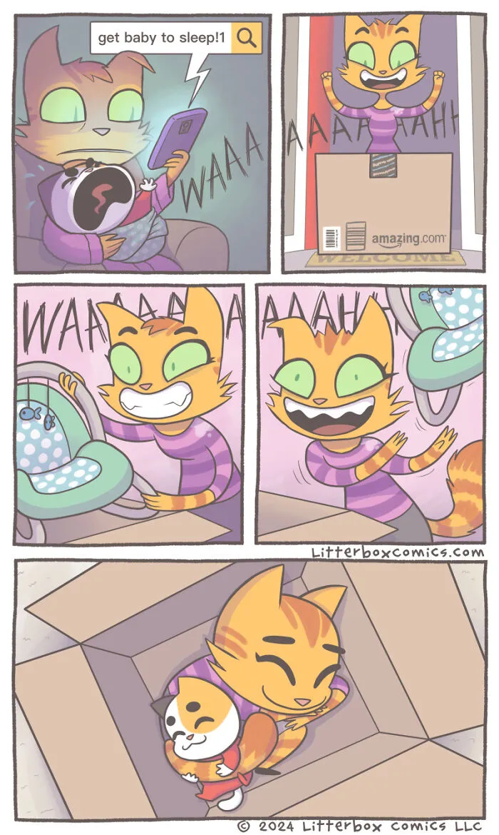 Capturing The Chaos Of Family Life In My Latest Cat Comics (20 New Pics)