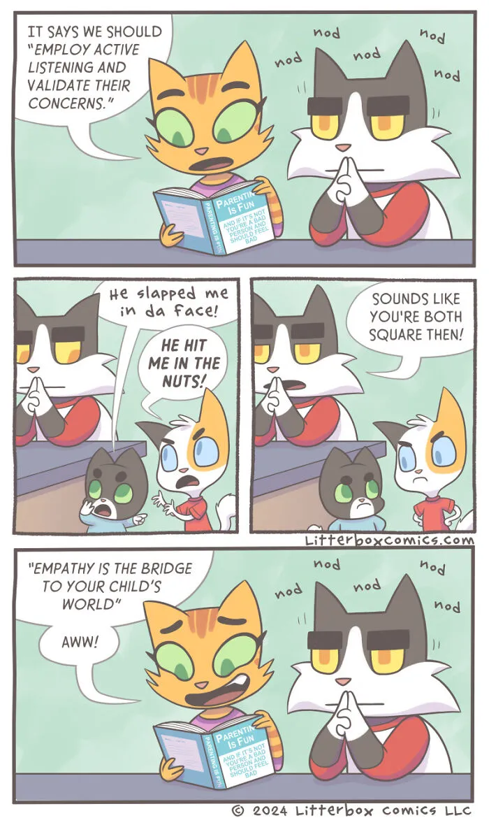 Capturing The Chaos Of Family Life In My Latest Cat Comics (20 New Pics)