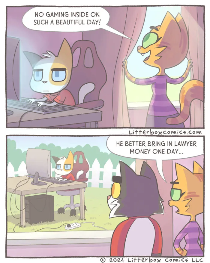 Capturing The Chaos Of Family Life In My Latest Cat Comics (20 New Pics)