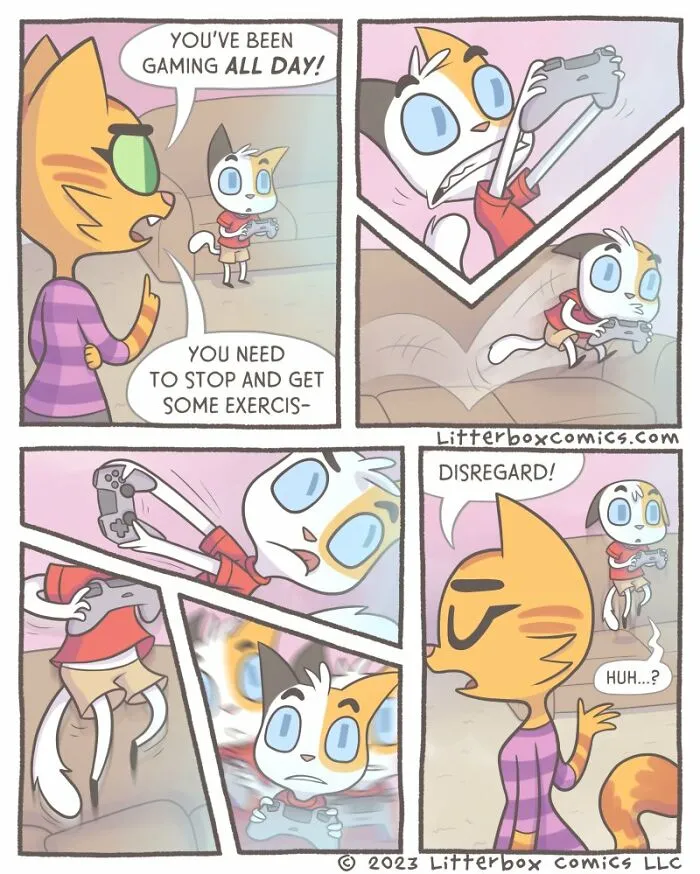 Capturing The Chaos Of Family Life In My Latest Cat Comics (20 New Pics)
