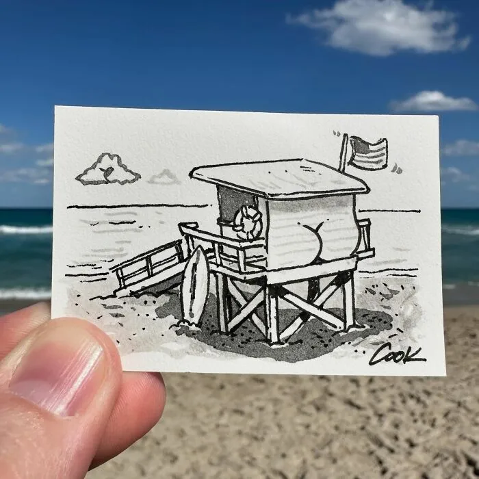 Brian Cook’s Cheeky Drawings Might Make Your Day (35 Pics)