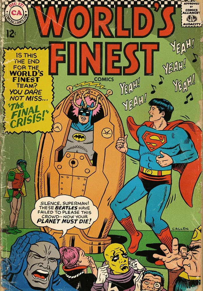 This Artist Created 26 Hilarious Vintage Makeovers Of DC And Marvel Comic Book Covers