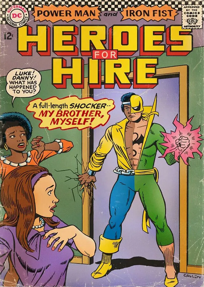 This Artist Created 26 Hilarious Vintage Makeovers Of DC And Marvel Comic Book Covers