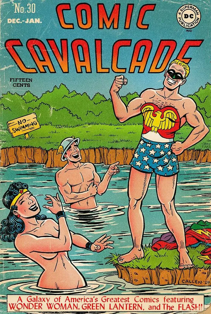 This Artist Created 26 Hilarious Vintage Makeovers Of DC And Marvel Comic Book Covers