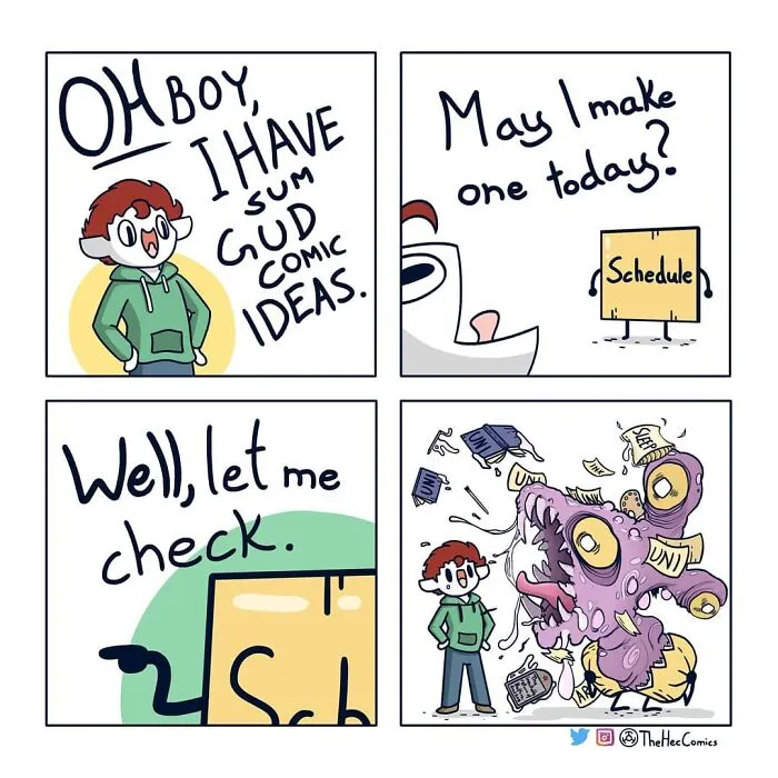 Danish Artist Creates Simple, Yet Entertaining Comics Illustrating Everyday Life And Other Things (34 Pics)