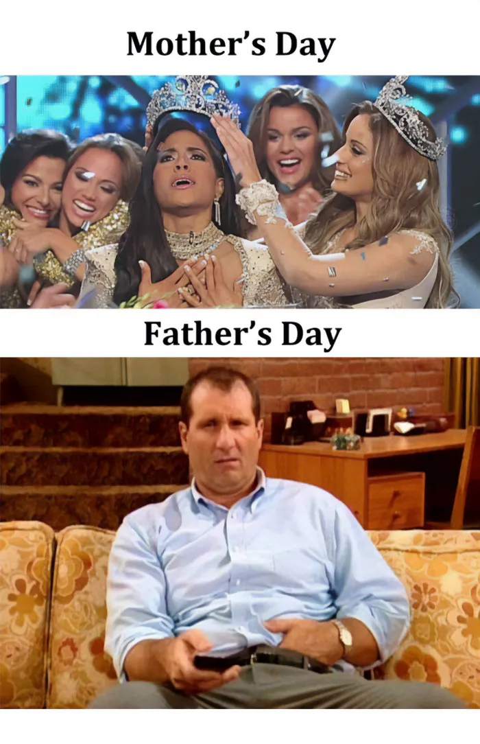 “The Stark Contrast Between Mother’s Day and Father’s Day Celebrations”