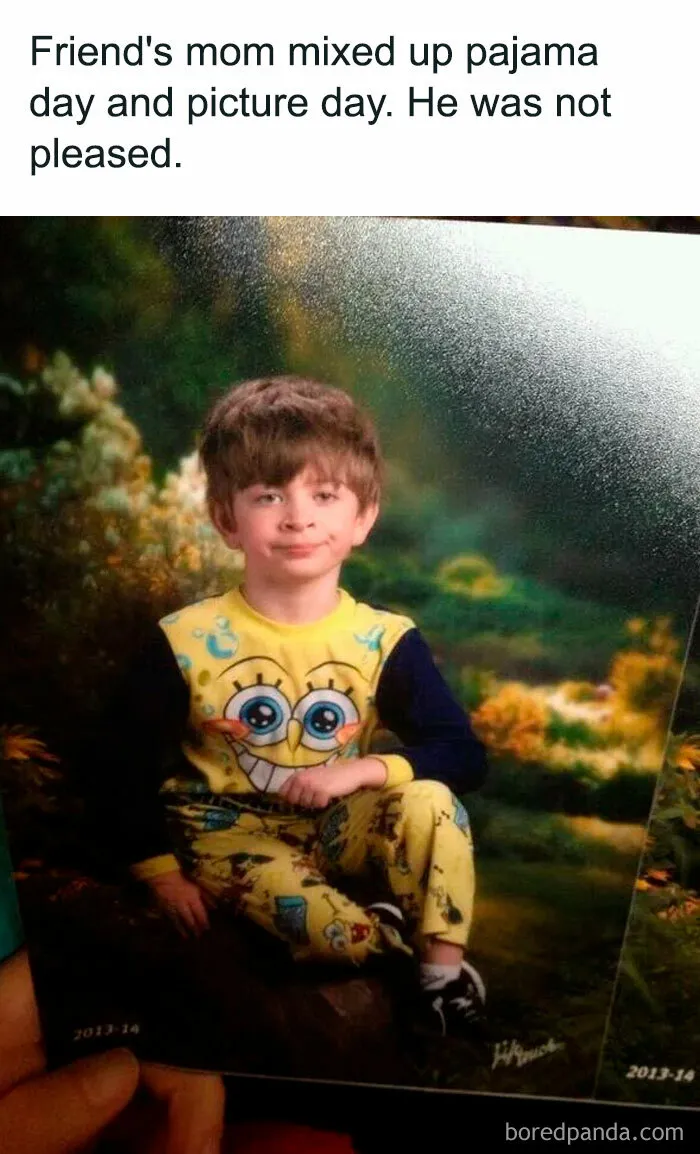 “When Pajama Day Turns into Picture Day”