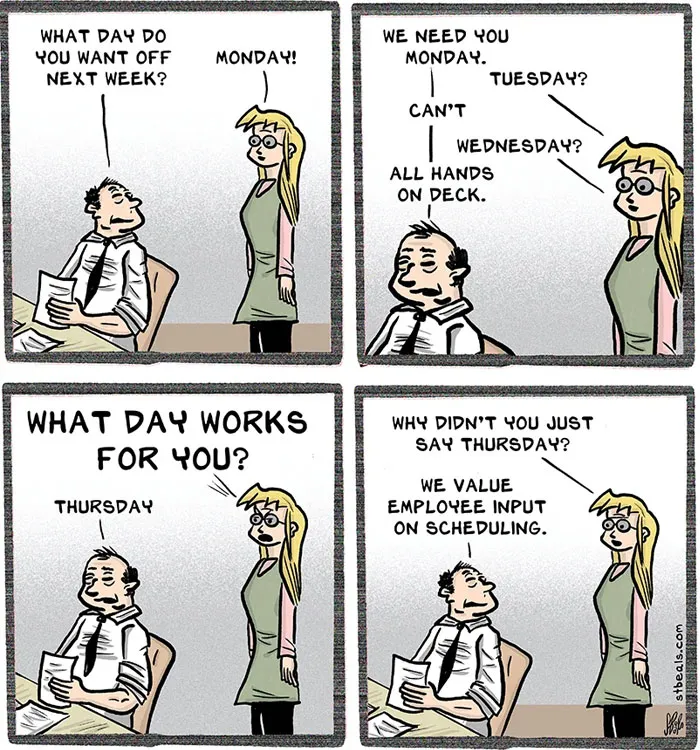 HR Memo: “Make It Seem They Have a Choice”