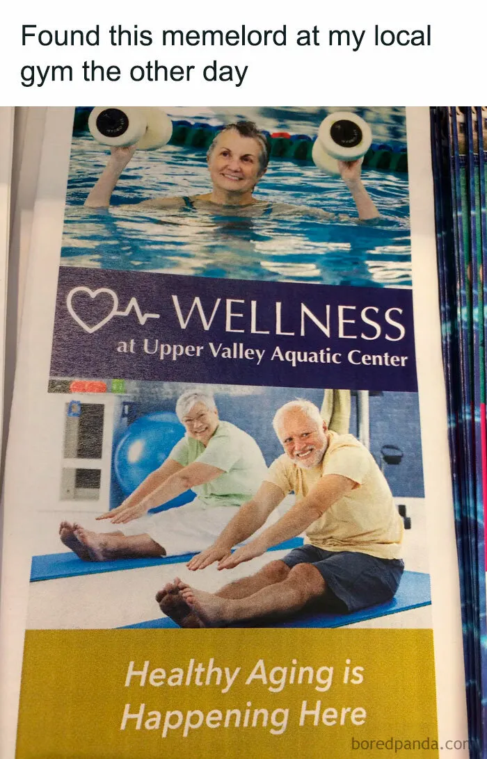 “When Your Local Gym Ad Is a Meme"