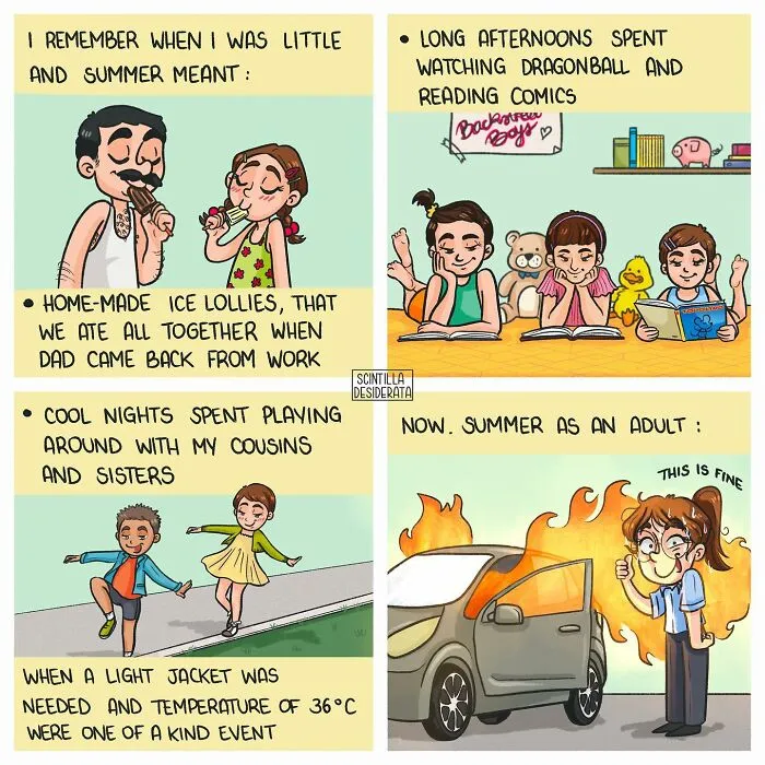This Artist Creates Relatable Comics That Show The Funny Side Of Everyday Situations (30 Pics)