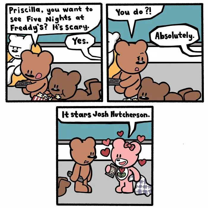 “Theo And Ted”:  30 Bear-y Funny Comics By Wendi Pilling