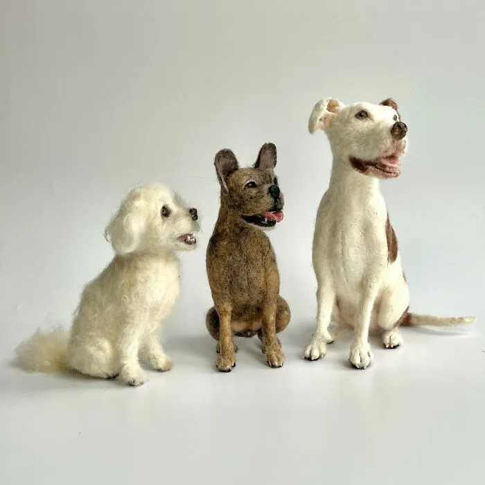 This Artist Makes Extremely Realistic Wool Figures Of Animals, And Here Are 30 Of The Best