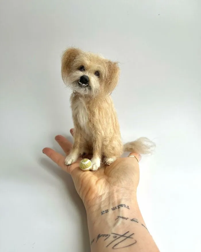 This Artist Makes Extremely Realistic Wool Figures Of Animals, And Here Are 30 Of The Best