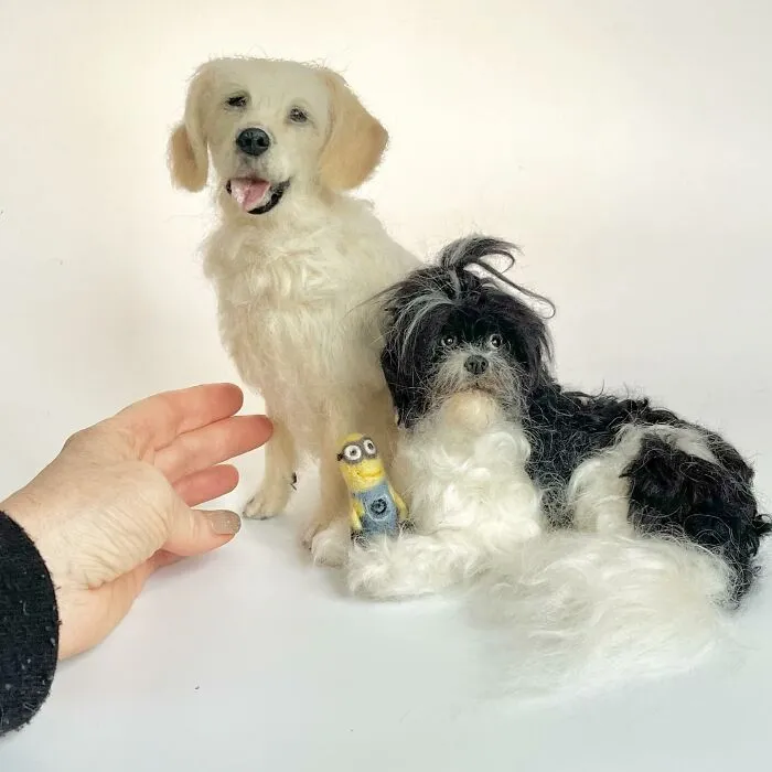 This Artist Makes Extremely Realistic Wool Figures Of Animals, And Here Are 30 Of The Best