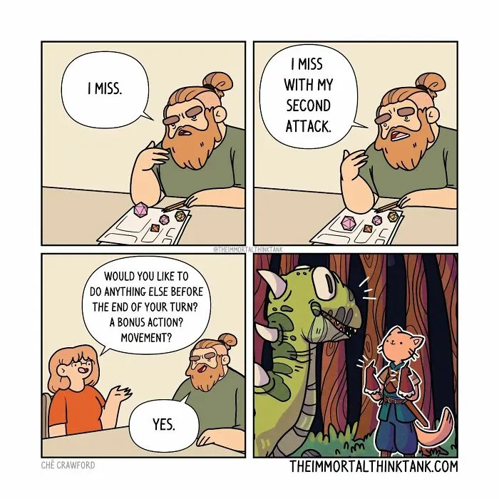 Parenting And Fantasy Gaming Collide In 35 New Comics By This Artist