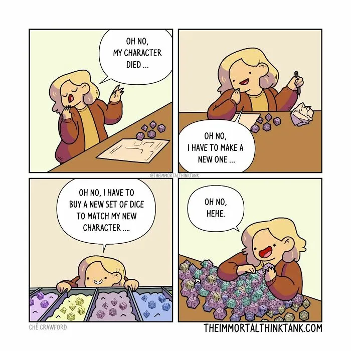 Parenting And Fantasy Gaming Collide In 35 New Comics By This Artist