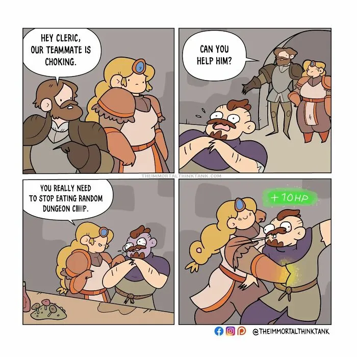 Parenting And Fantasy Gaming Collide In 35 New Comics By This Artist