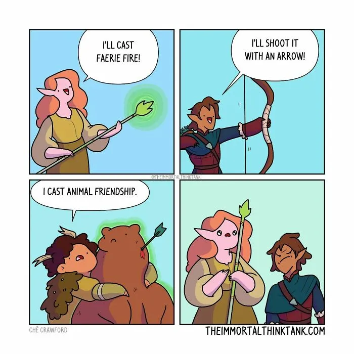 Parenting And Fantasy Gaming Collide In 35 New Comics By This Artist