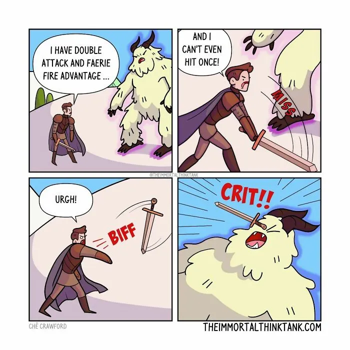 Parenting And Fantasy Gaming Collide In 35 New Comics By This Artist