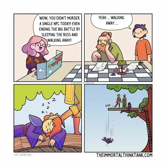 Parenting And Fantasy Gaming Collide In 35 New Comics By This Artist