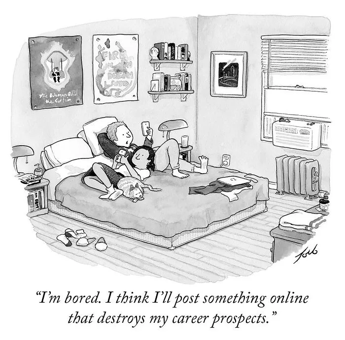 20 Sharp And Humorous One-Panel Comics By This New Yorker Cartoonist (New Pics)