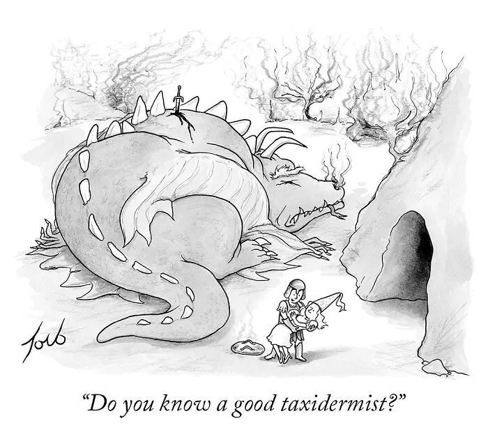 20 Sharp And Humorous One-Panel Comics By This New Yorker Cartoonist (New Pics)