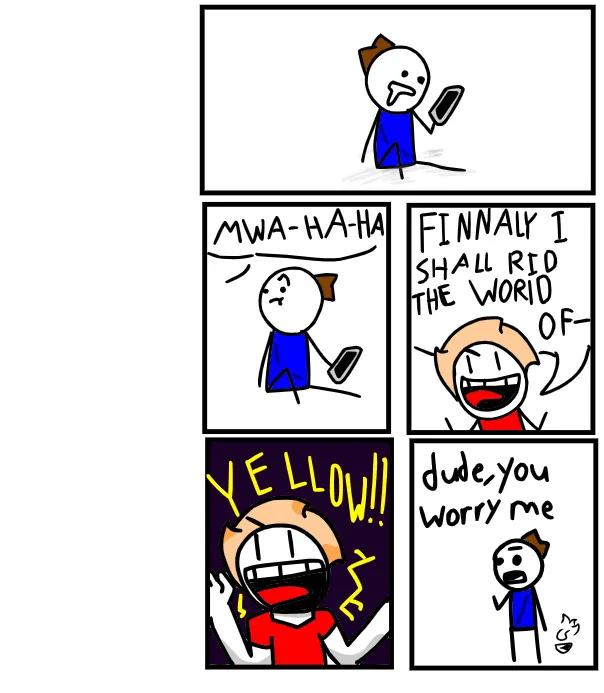 Bro Hates Yellow