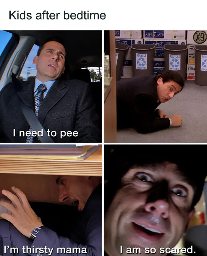 Relatable Kids’ Bedtime Struggles