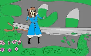 I Spent 3-4 Hours Drawing "The Secret Garden " Book!