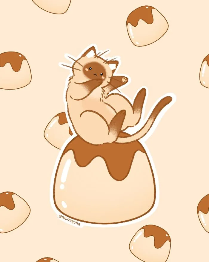 20 Cat Drawings By Mj.Majcha That Are Probably One Of The Cutest Things On The Internet