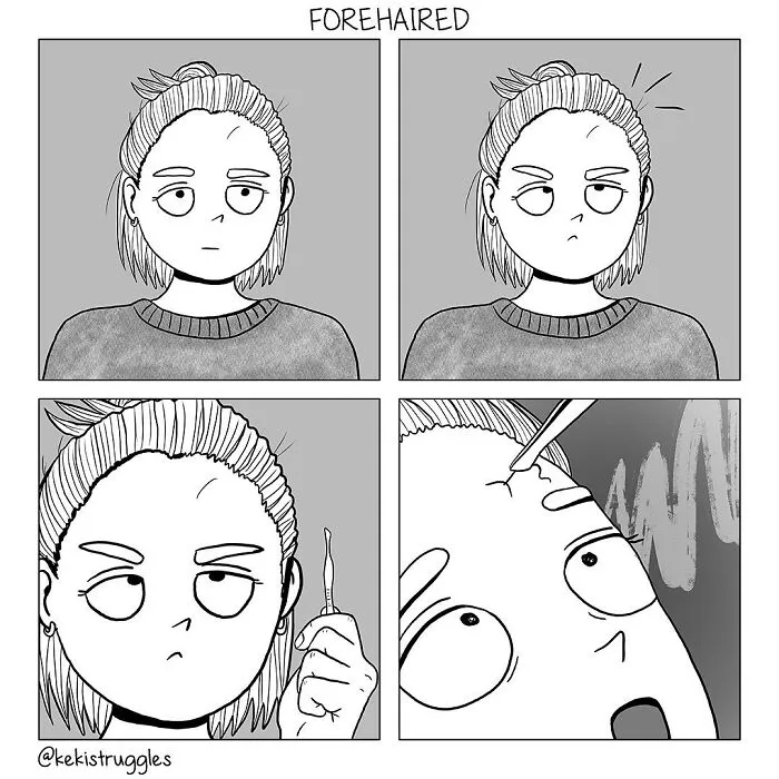 Life And Everyday Struggles: 27 Comics By Keki Struggles
