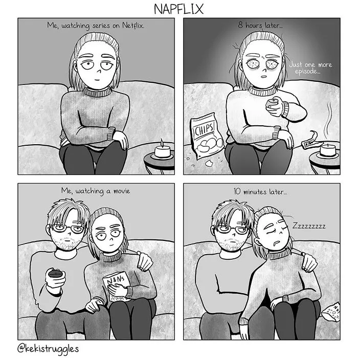 Life And Everyday Struggles: 27 Comics By Keki Struggles
