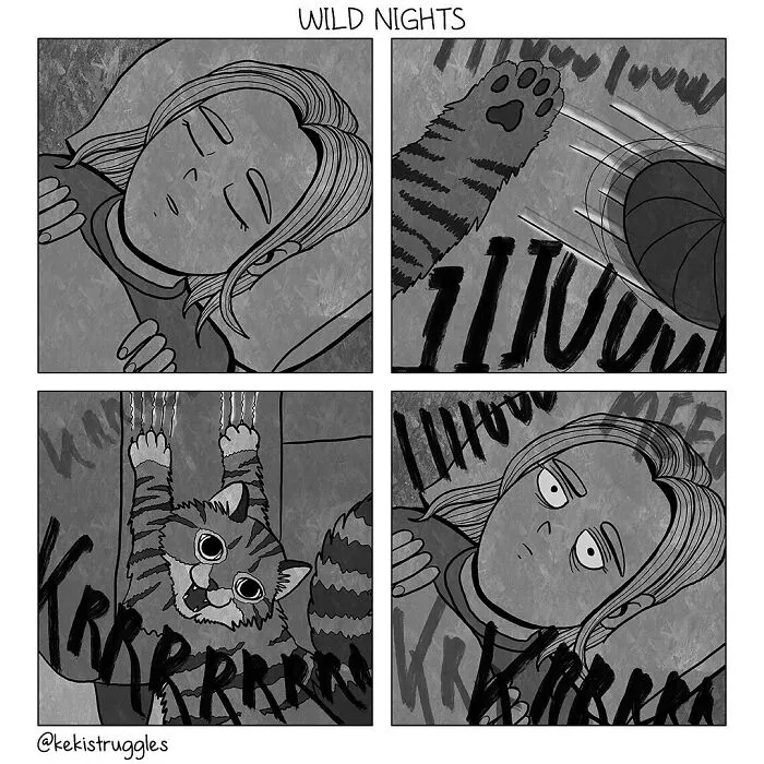 Life And Everyday Struggles: 27 Comics By Keki Struggles