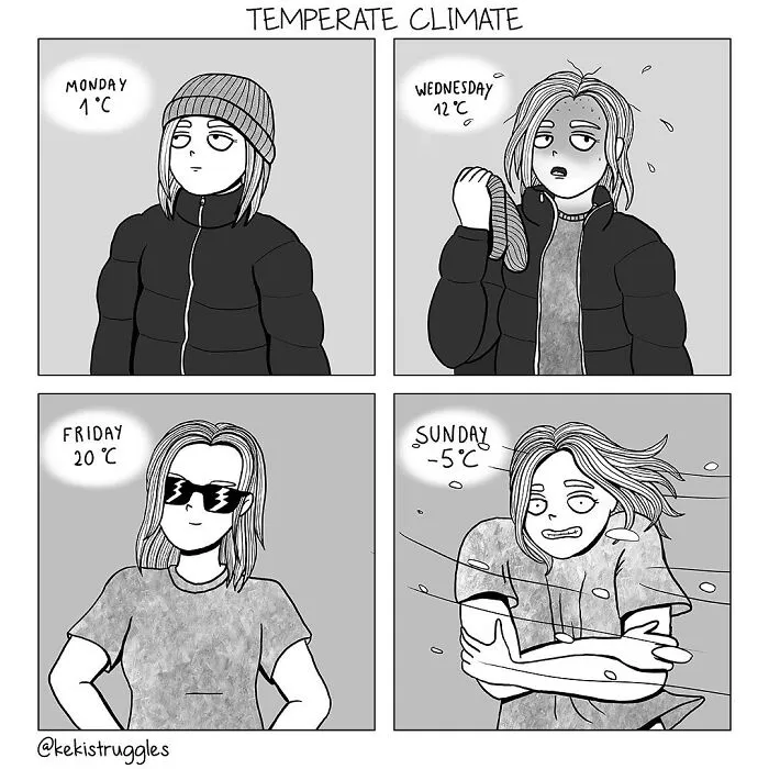 Life And Everyday Struggles: 27 Comics By Keki Struggles