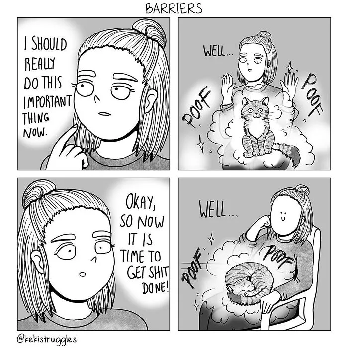 Life And Everyday Struggles: 27 Comics By Keki Struggles