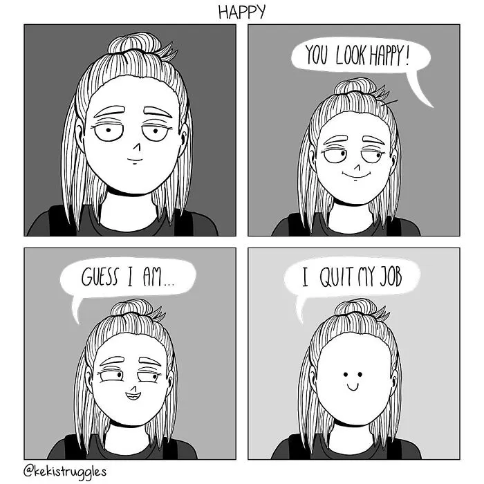 Life And Everyday Struggles: 27 Comics By Keki Struggles