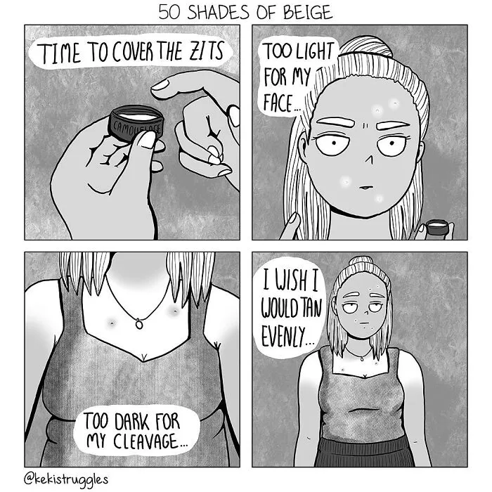 Life And Everyday Struggles: 27 Comics By Keki Struggles