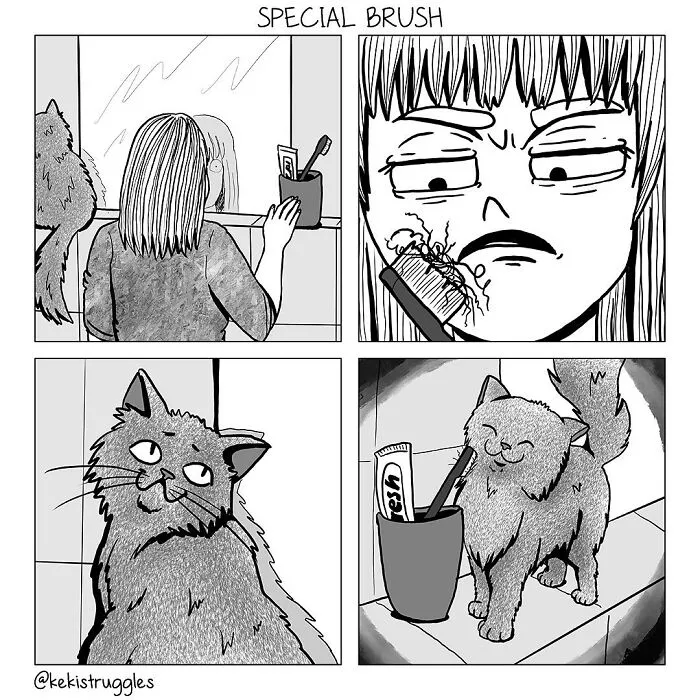 Life And Everyday Struggles: 27 Comics By Keki Struggles