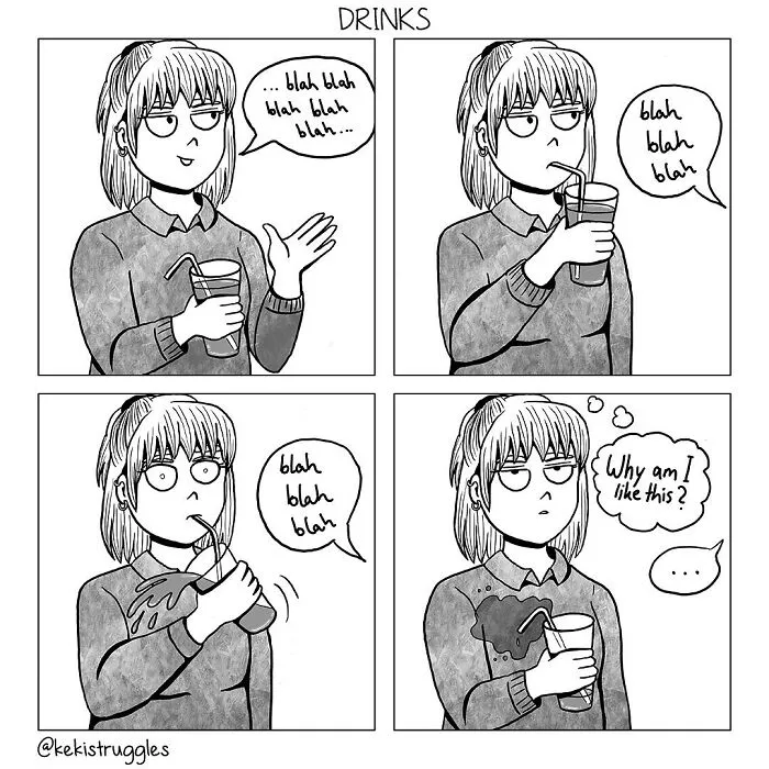 Life And Everyday Struggles: 27 Comics By Keki Struggles