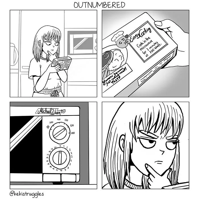 Life And Everyday Struggles: 27 Comics By Keki Struggles