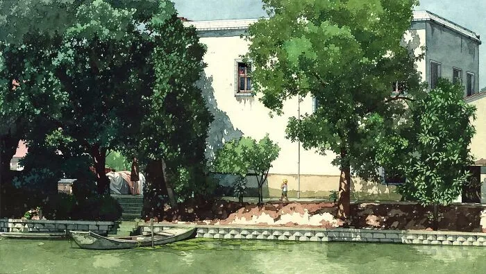 36 Elegant And Detailed Watercolor Paintings By GEGYjiji