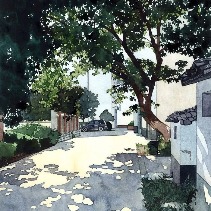 36 Elegant And Detailed Watercolor Paintings By GEGYjiji
