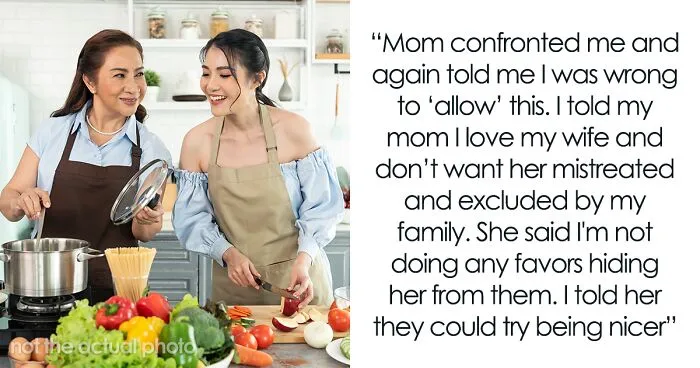 Man’s Family Jealous Of Wife's Cooking, Cause Fuss When She Hangs With Guys Instead Of Cooking