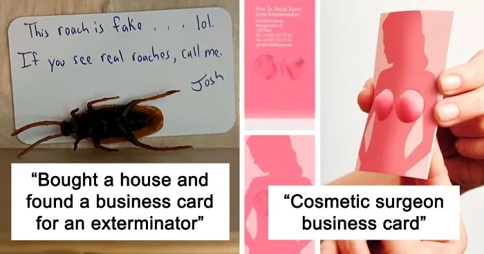 50 Business Cards Done Right (New Pics)