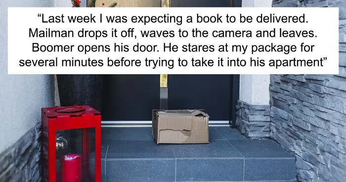 Creepy Guy Keeps Taking Neighbor’s Packages To “Help” Her, She Films Him And Calls The Police
