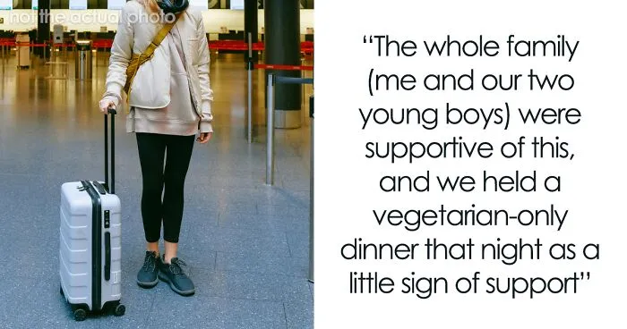 "AITA For Secretly Cheating On Our Vegetarian Diet That My Wife Made Our Family Do?"