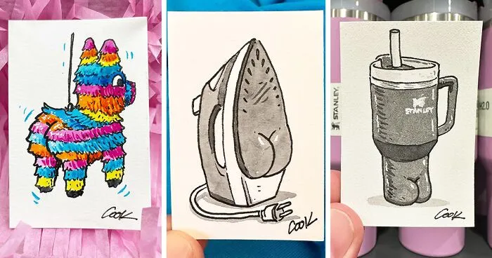 Brian Cook’s Cheeky Drawings Might Make Your Day (35 Pics)