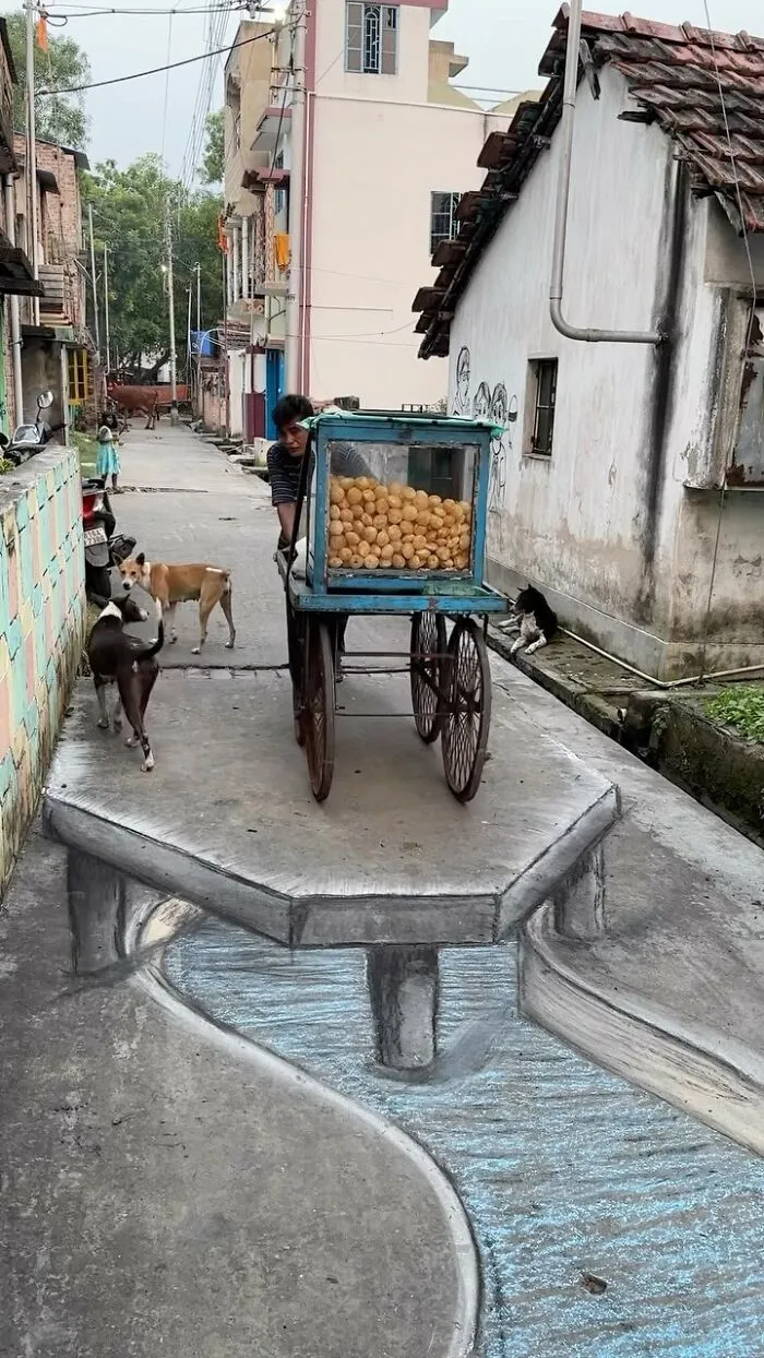 31 Chalk Drawings Made By This Art Teacher Entertain The Whole Neighborhood